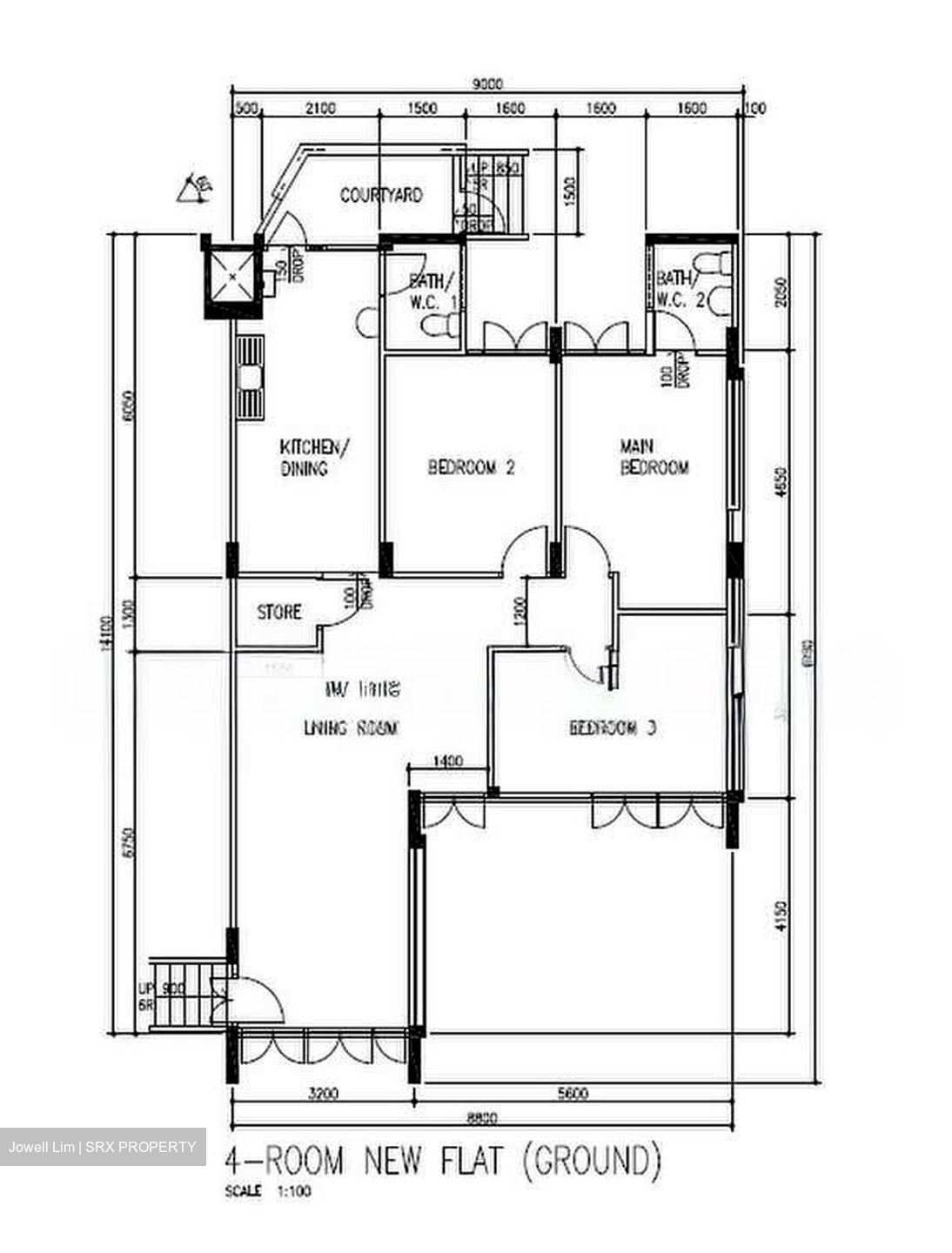 Blk 106 Woodlands Street 13 (Woodlands), HDB 4 Rooms #582077451